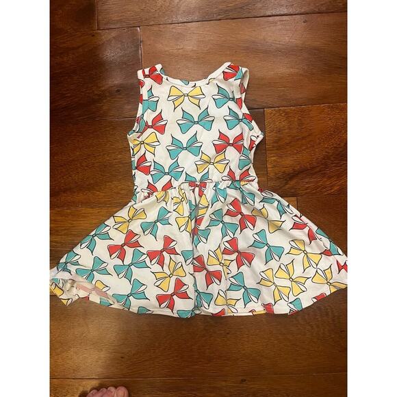 Dot Dot Smile NWT Baby Girl’s Size 12/24M Months Bows Print Tank Twirl Dress - Picture 1 of 3